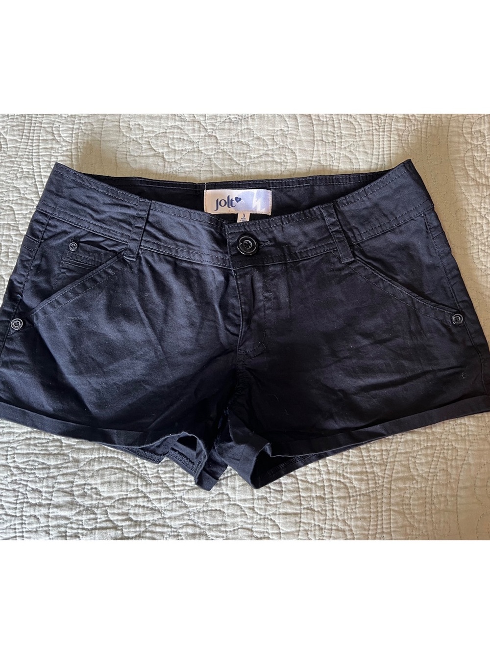 Jolt Black Women's Jean Shorts size 3